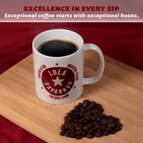 Lola Savannah Caramel Nut Whole Bean Caffeinated Coffee - 32oz image {4}