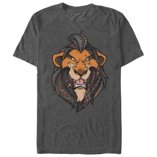 Men's Lion King Scar Decorative Mane T-Shirt image {3}