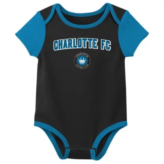 MLS Charlotte FC Infant 3pk Bodysuit image {2}