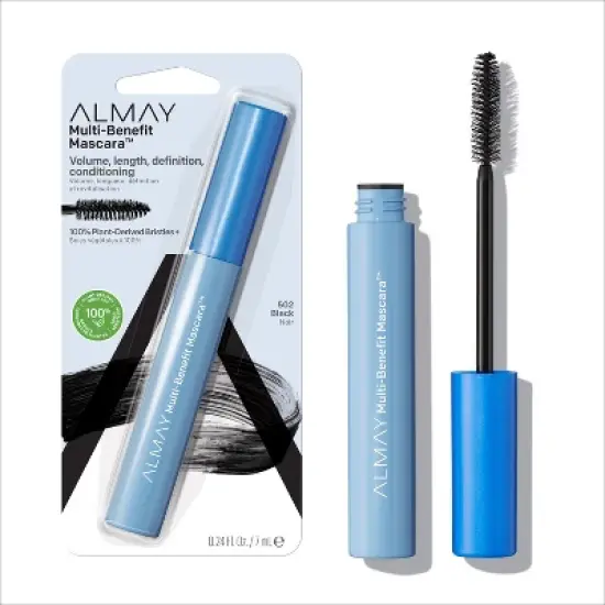 Almay Multi-Benefit Mascara - Keratin Infused - 0.24 fl oz image {8}