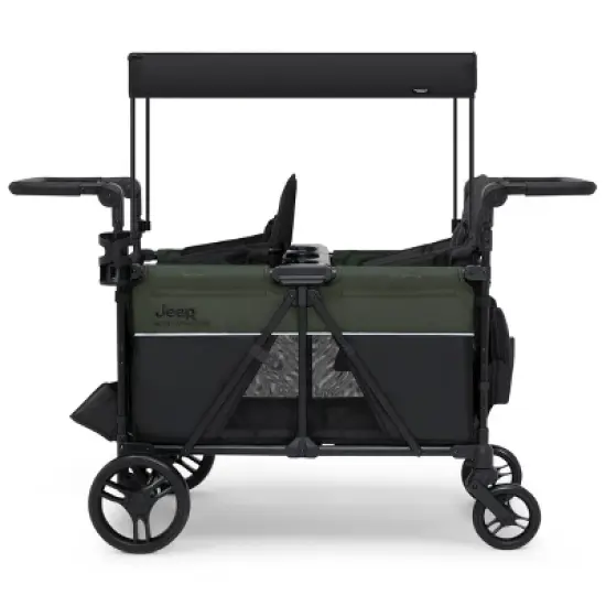 Jeep Aries Stroller Wagon by Delta Children - Black/Green image {7}
