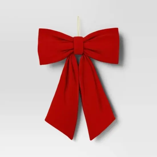 20" Christmas Single Bow Decor - Wondershop&trade; image {3}