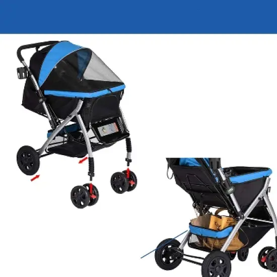 HPZ Pet Rover Premium Stroller image {2}