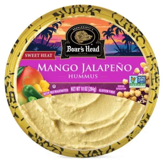 Boar's Head Mango Jalape&ntilde;o Hummus - 10oz image {6}