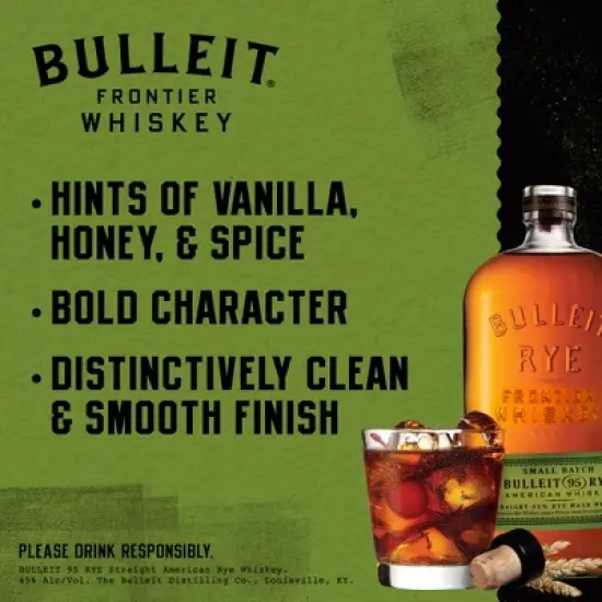 Bulleit 95 Rye Frontier Whiskey - 750ml Bottle image {1}