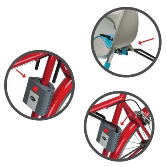 Bell Sports Mini Shell Front Bike Child Carrier - Gray image {3}