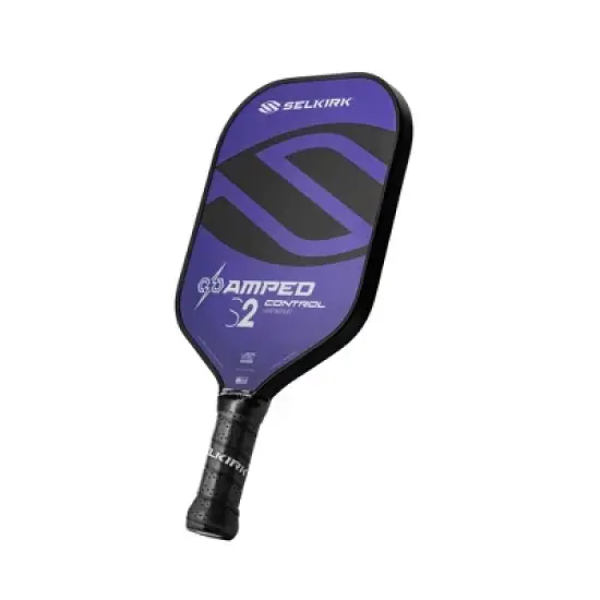 Selkirk Sport Amped Control S2 Lightweight Pickleball Paddle - Purple image {2}