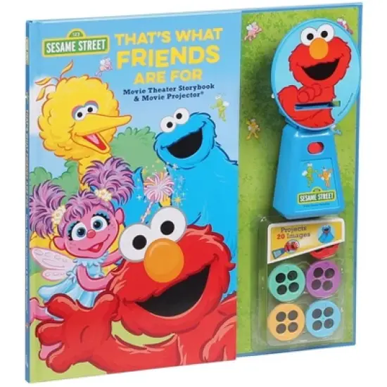 Sesame Street: Movie Theater Storybook & Movie Projector - by  Editors of Studio Fun International (Hardcover) image {1}