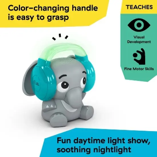 Baby Einstein Earl's Sound Explorer Day to Night Bluetooth Soother image {6}