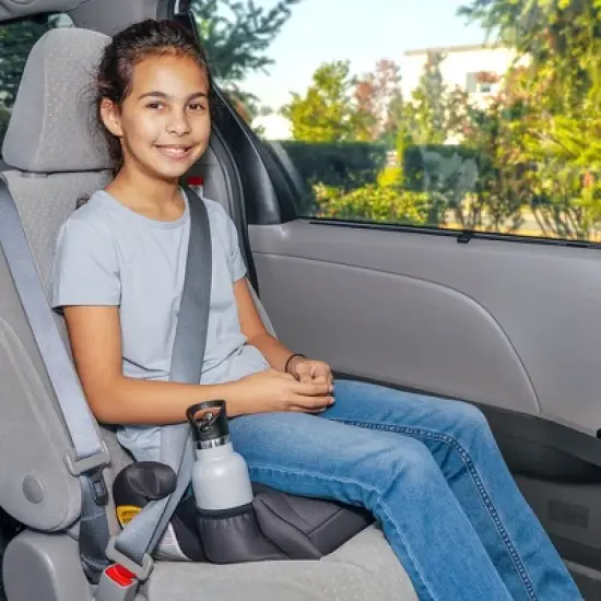 Diono Solana - Pack of 3 Backless Booster Car Seats, Black image {2}