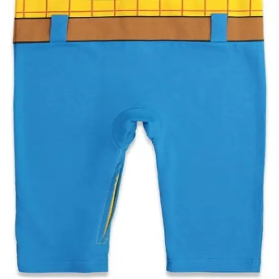 Disney Pixar Toy Story Woody Zip Up Costume Coverall Toddler image {4}