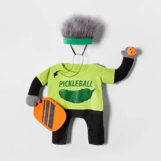 Halloween Frontal Pickleball Player Cat and Dog Costume - Hyde & EEK! Boutique&trade; image {1}