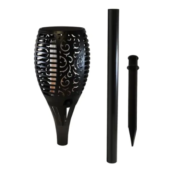 LumaBase Solar-Powered Flame-Effect LED Torch image {7}