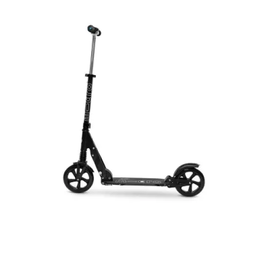 Micro Kickboard Suspension 2 Wheel Kick Scooter - Black image {1}