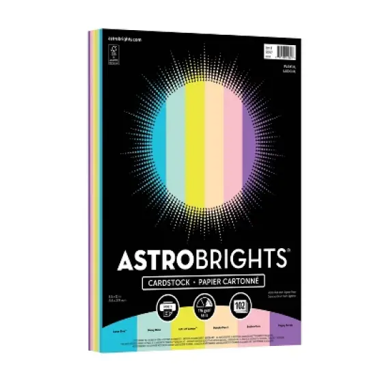 Astrobrights Playful Cardstock image {1}