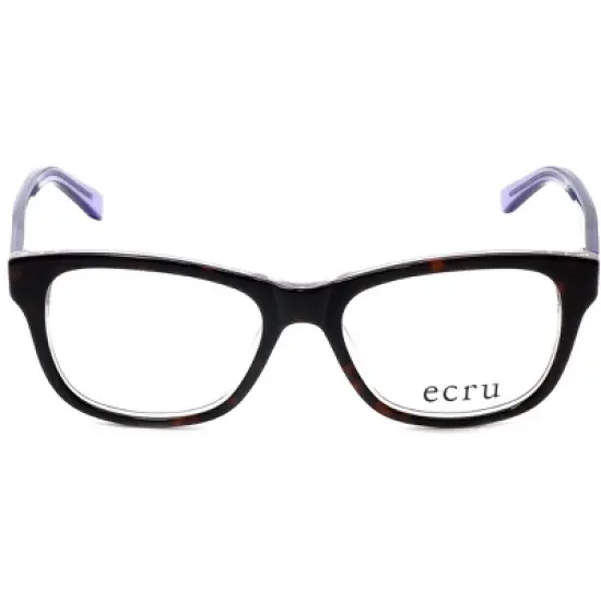 Ecru by Vivid Designer Reading Glasses Morrison-049 in Tortoise-Purple 51mm image {1}