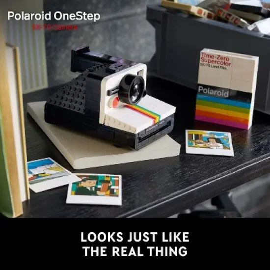 LEGO Ideas Polaroid OneStep SX-70 Camera Model 21345 image {5}
