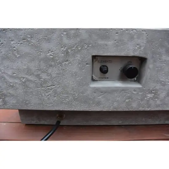 Manhattan 36" Natural Gas Fire Pit Patio Heater - Elementi image {2}