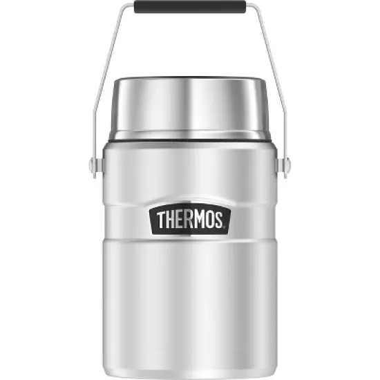 Thermos 47oz Stainless King Vacuum Insulated Food Jar - Stainless Steel image {1}