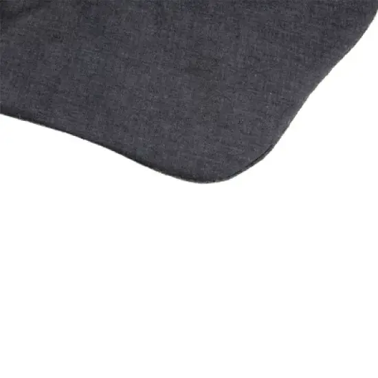 Northlight Burlap and Chambray Christmas Stocking - 20" image {3}