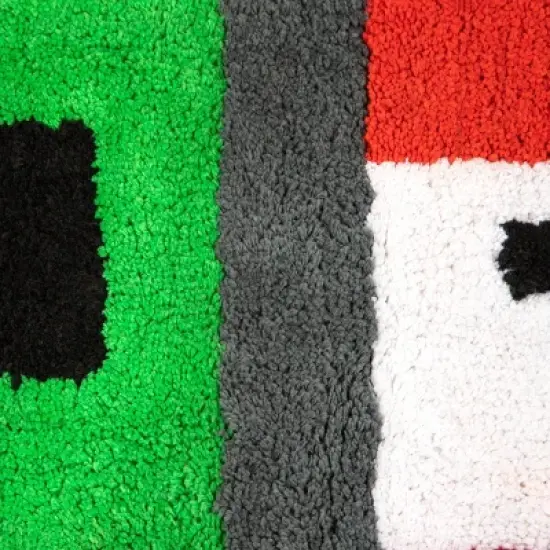 3'4"x4'6" Minecraft Accent Rug image {3}