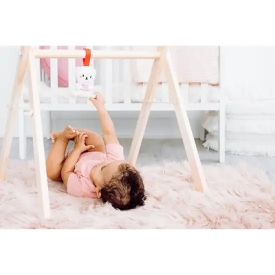 Pearhead Plush Baby Travel Stroller Toy - Bear - Valentine's Day image {2}