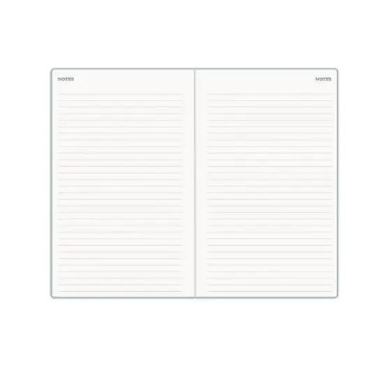 Morris & Co. by Blue Sky 5"x8" 2026&nbsp;Weekly/Monthly Bookbound Planner Hardcover Debossed Chrysanthemum Blue image {7}