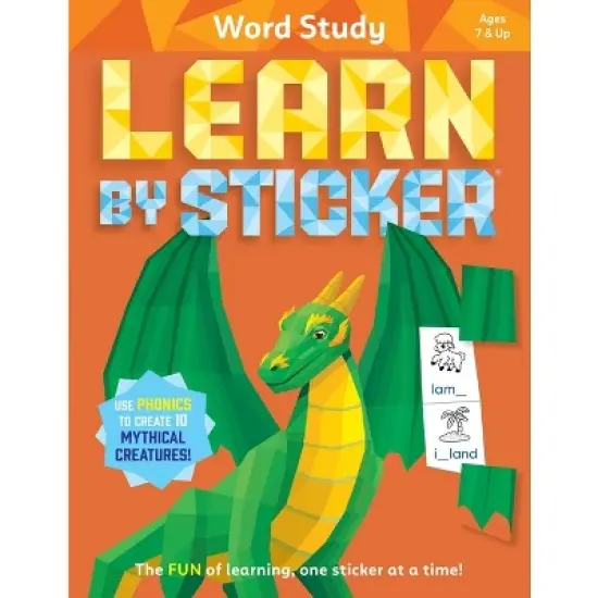 Learn by Sticker: Word Study - by  Workman Publishing (Paperback) image {1}