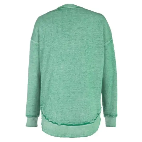 NBA Boston Celtics Women's Burnout Crew Neck Fleece Sweatshirt image {1}