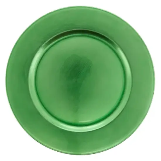 Saro Lifestyle Classic Solid Color Charger Plates image {10}