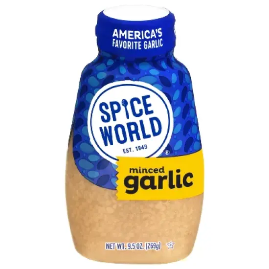 Spice World Premium Minced Squeeze Garlic - 9.5oz image {9}