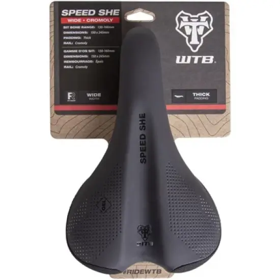 WTB Speed She Saddle - Rail Material: Steel Width: 150 image {5}