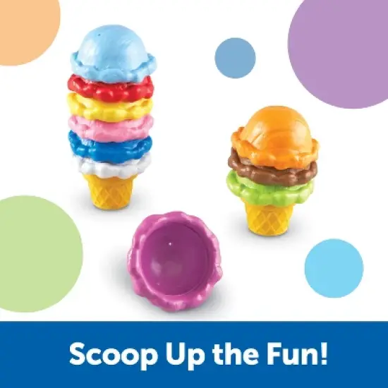 Learning Resources Smart Snacks Rainbow Color Cones image {1}