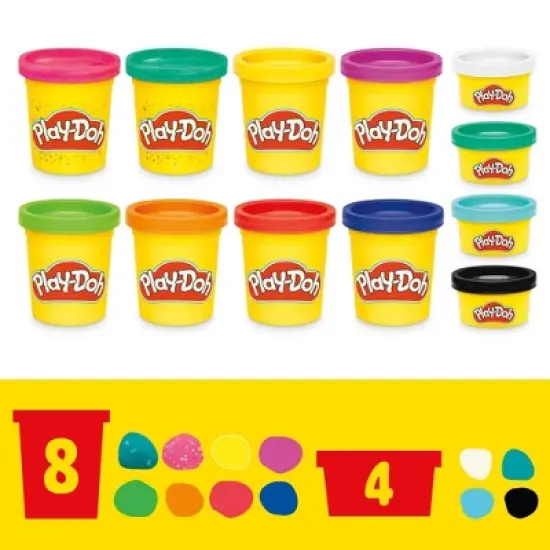 Play-Doh Bright Delights Multipack - 12pc image {4}