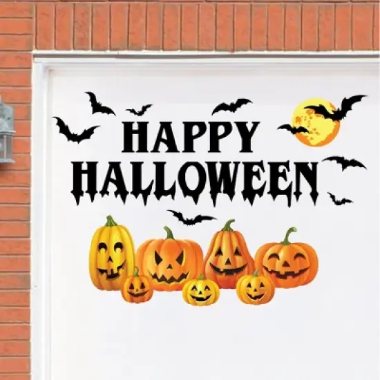 Collections Etc Spooky Jack-O-Lanterns Garage Magnet Decoration image {1}