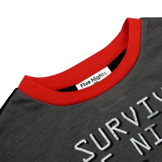 Five Nights at Freddy's Horror Video Game Youth Boys Pajama Sleep Wear Set image {3}