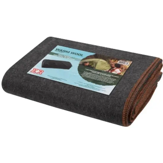 Military Wool Emergency Blanket - King Size 96"x108" image {1}