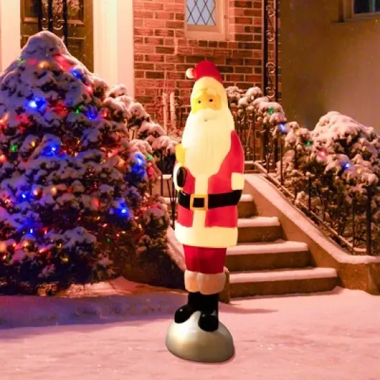 Northlight Lighted Blow Mold Santa Claus Outdoor Christmas Decoration - 59" image {1}