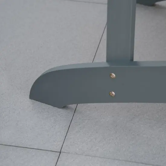 Wooden Adirondack Chair with Cup Holder for Deck, Garden, Backyard, Fire Pit image {8}