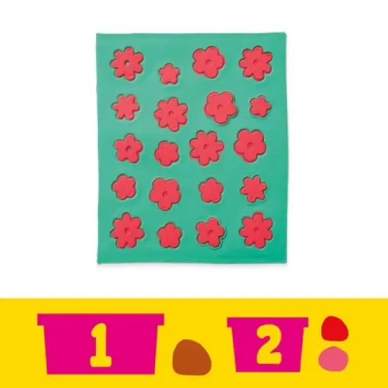 Play-Doh Barbie Florals and Fringe Designer Doll Set image {3}