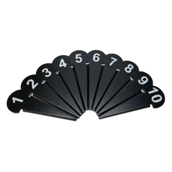 Amber Fight Gear Discus & Shot Put Markers (Set of 10) Track & Field Equipment,Secure Placement,Metal Construction for Competitions and Training image {8}