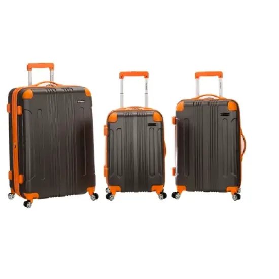 Rockland Sonic 3pc ABS Hardside Luggage Set image {8}
