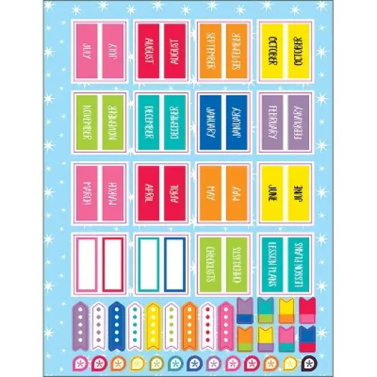 Schoolgirl Style Hello Sunshine Teacher Planner Plan Book image {1}