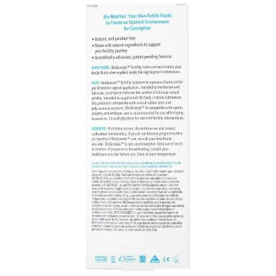 Good Clean Love BioGenesis Fertility Lube -  2oz image {2}