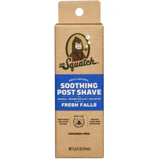 DR. SQUATCH Men's Natural Soothing Post Shave - Fresh Falls - 2.5 fl oz image {4}