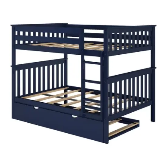 Max & Lily Twin over Twin Bunk Bed with Trundle image {2}