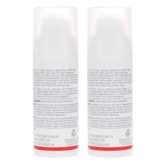 EltaMD UV Clear Broad Spectrum SPF 46 Face Sunscreen 1.7 oz 2 Pack image {3}