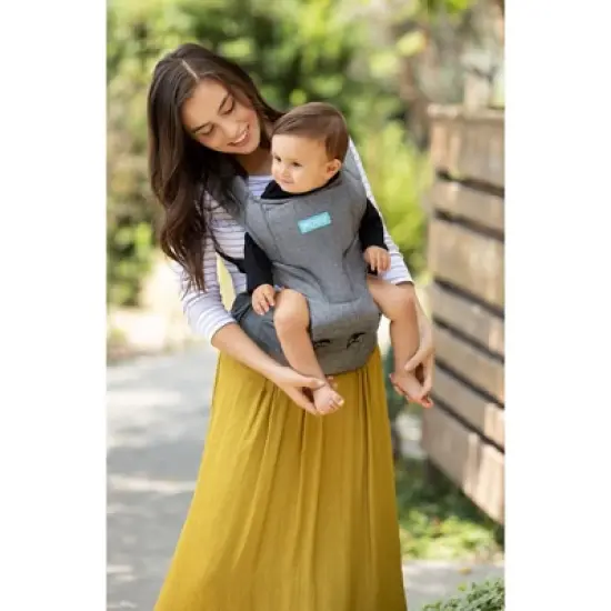 Moby 2-in-1 Baby Carrier + Hip Seat - Gray image {11}