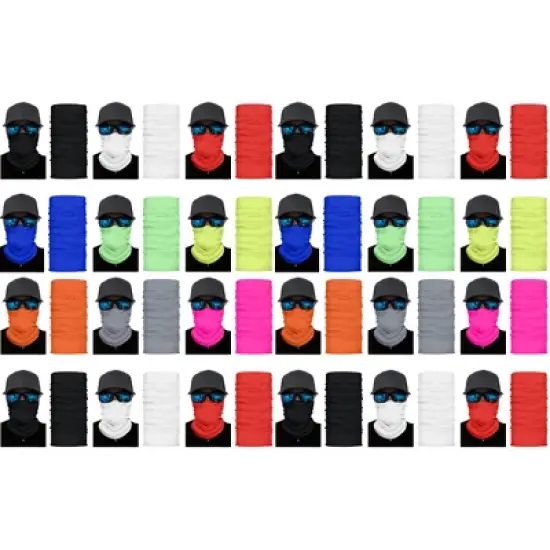 24 Pack Neck Gaiters Bulk Set for Events Teams or Promotional Use image {5}