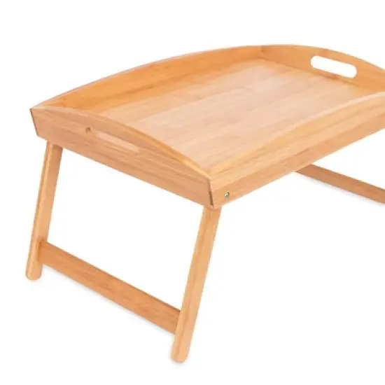 BirdRock Home Bamboo Breakfast Serving Tray - Natural image {5}
